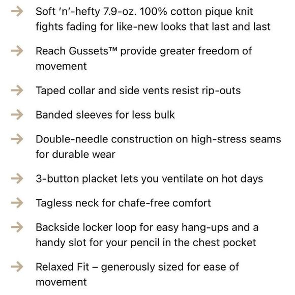 Duluth Trading Co. Polo Shirt Mens XL Orange Short Sleeve Outdoors Pocket Work - Picture 11 of 14